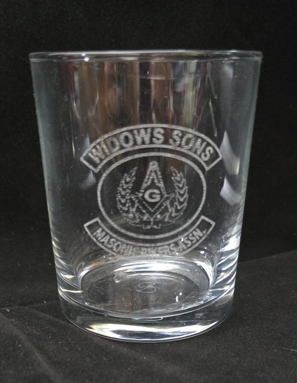 Engraved Whiskey Glass