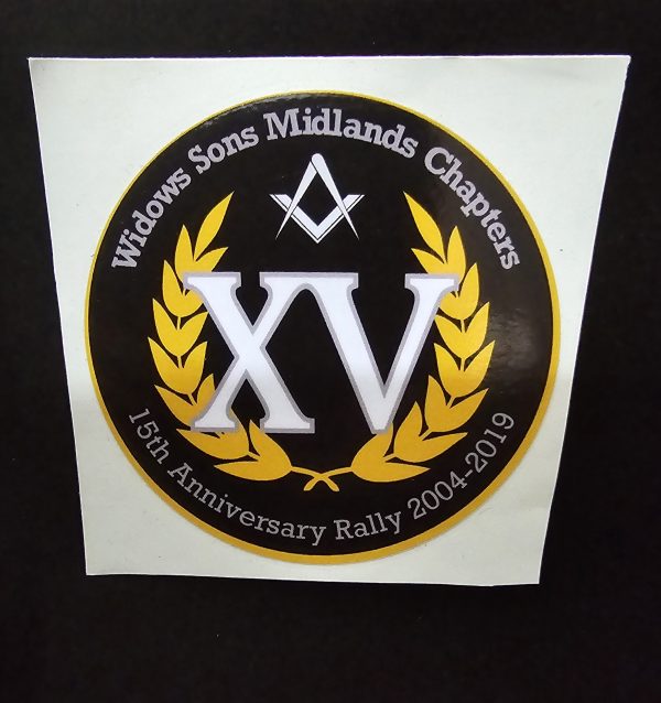 15th Anniversary - Midlands Chapters Sticker